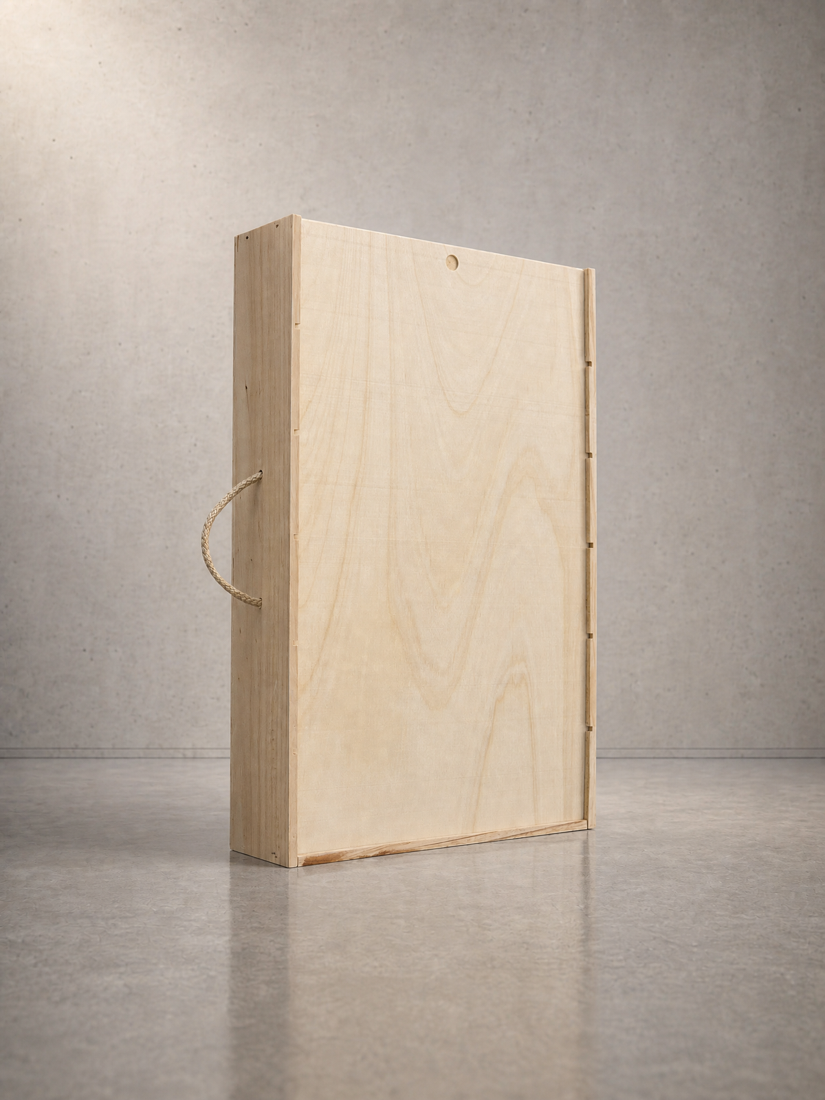 Caja grapada con tapa corredera para 6 botellas — 3