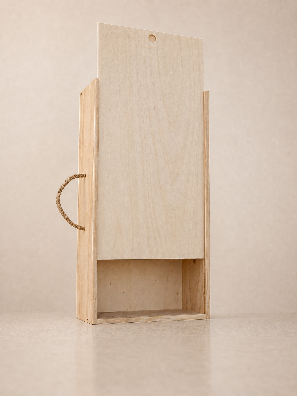 Caja grapada con tapa corredera — 1