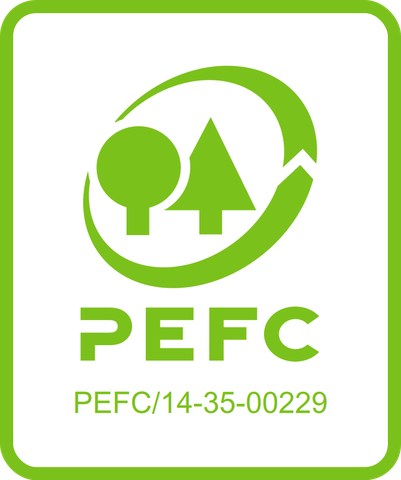 Marca PEFC sin texto, código PEFC/14-35-00229