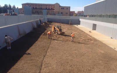 Enjardinament centre Aspamis La Ginesta – Torrefarrera