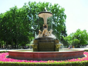 fuentes de jardín decorativas, fuente pública