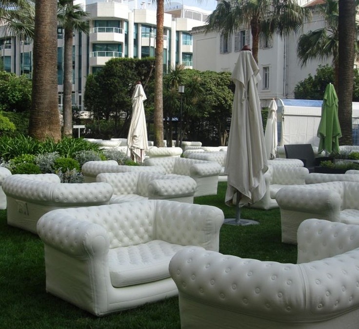 Muebles Hinchables Para El Jardín