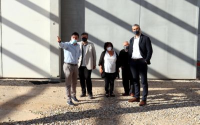 El delegat del Govern de la Generalitat a Lleida Bernat Solé visita les instal·lacions de la Fundació Ilersis