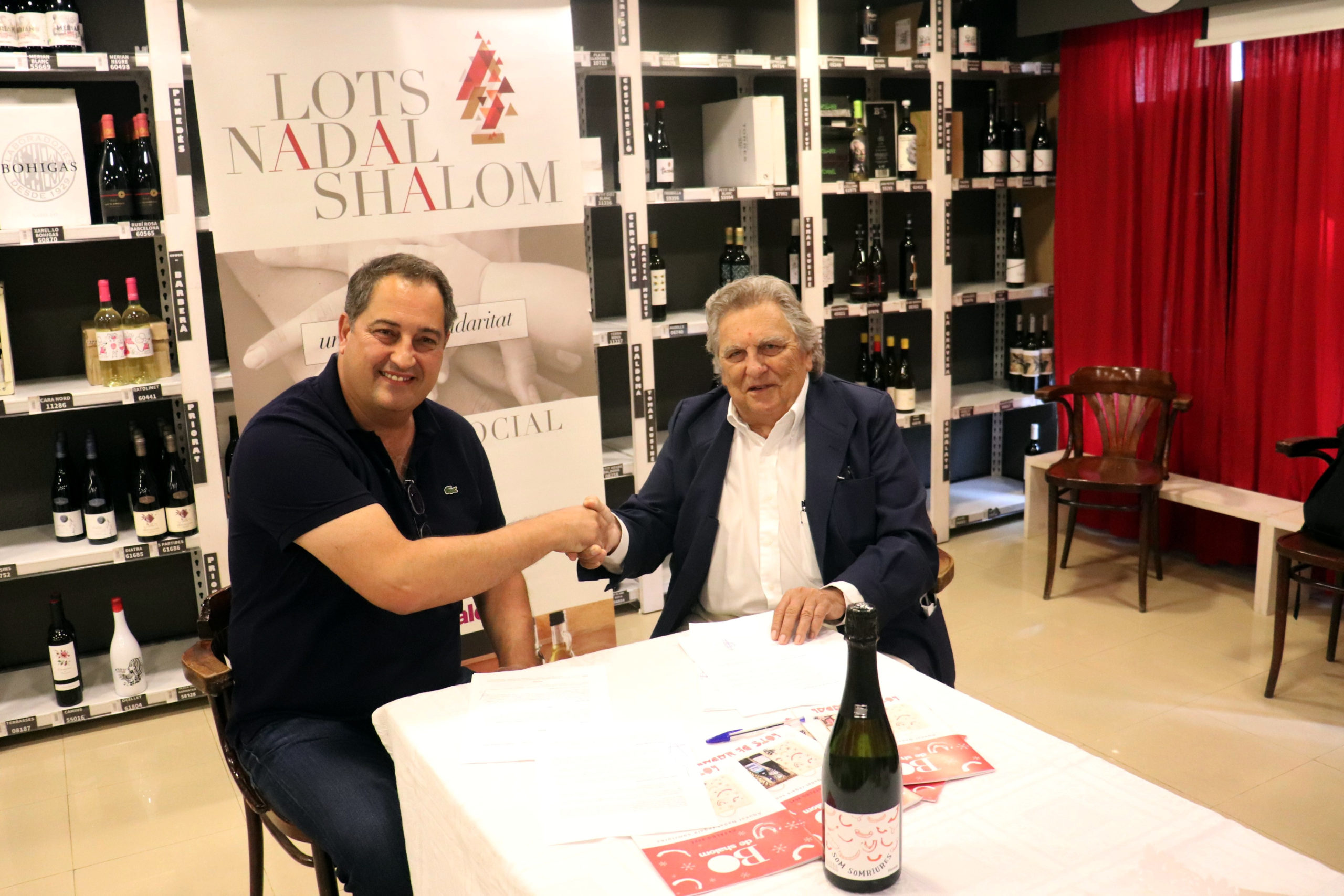 Conveni de col·laboració entre Ilersis i Colet Viticultors per comercialitzar el vi escumós solidari 'Som Somriures'