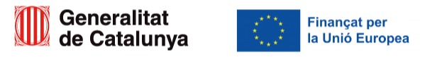 Logotip Generalitat i Finançat per la Unió Europea