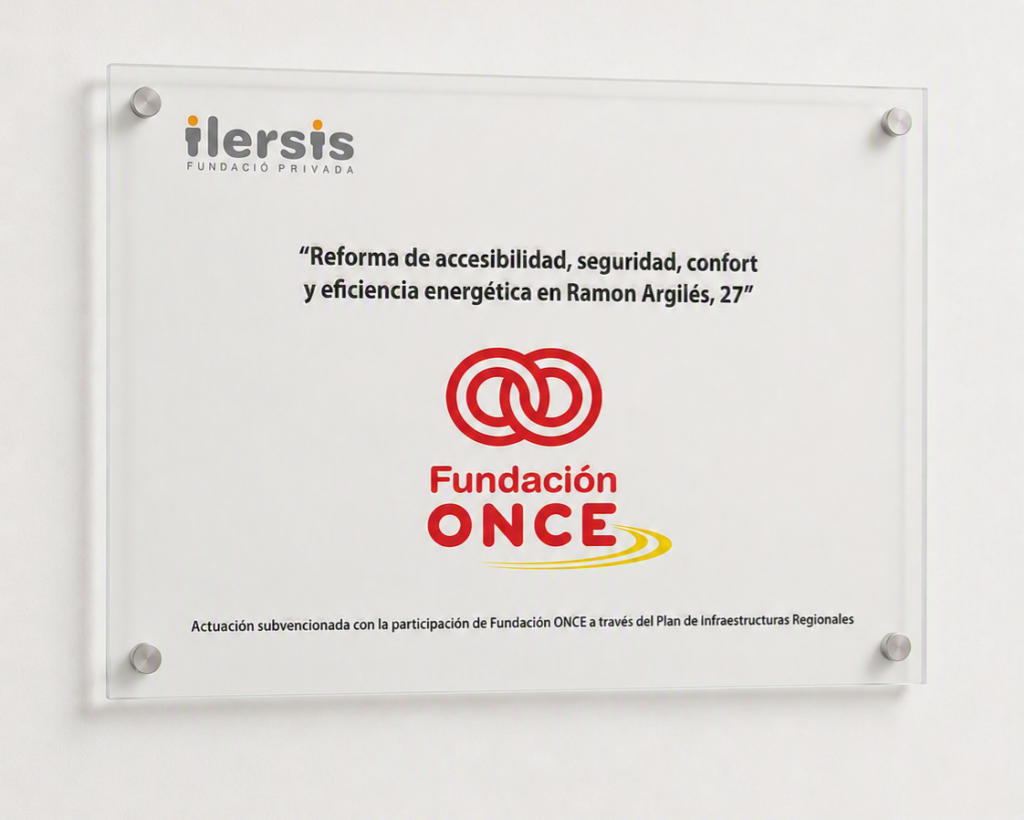 Cartel Fundació Once
